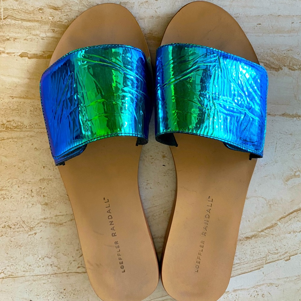 Loeffler Randall Oil Slick Slides